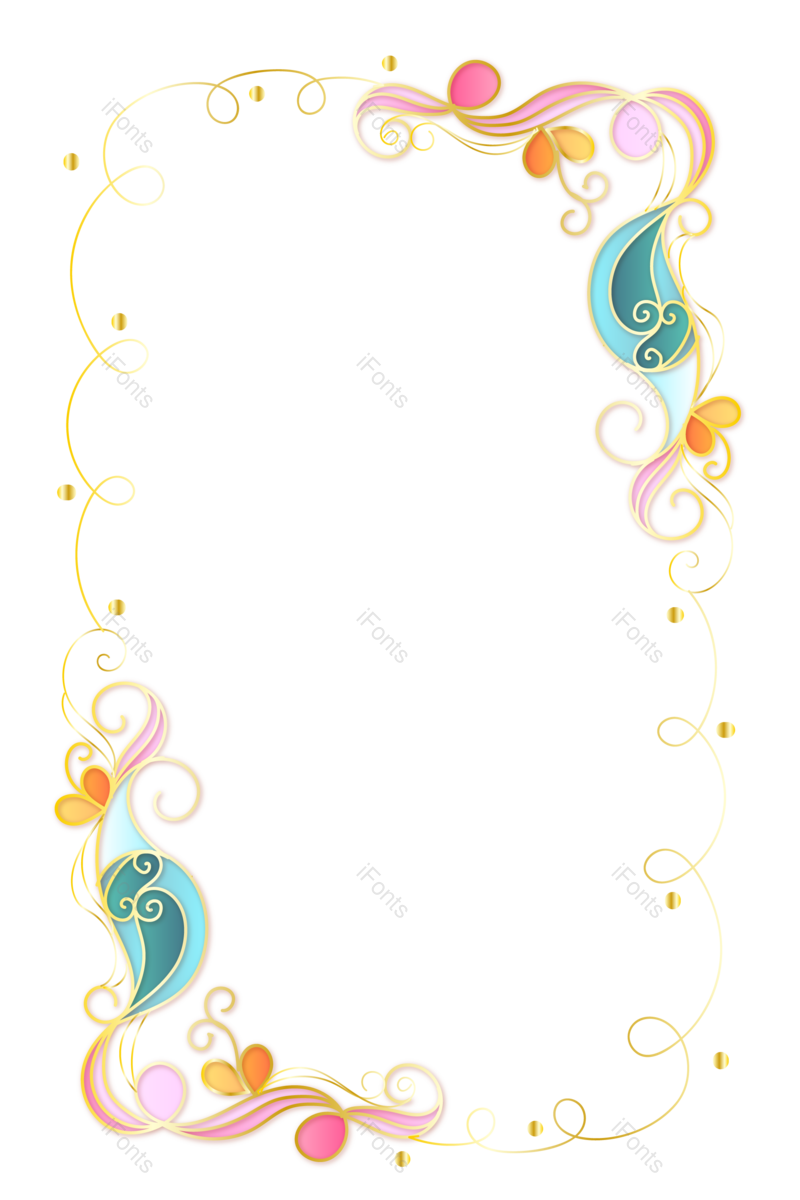 边框图片,中国风元素,素材PNG,花边免抠素材